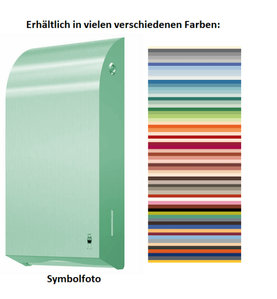 Dan Dryer Exclusive Spender für Papierhandtücher in Ihrer Wahlfarbe