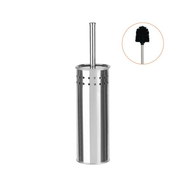 Toilet brush with holder polished stainless steel Simex 05071