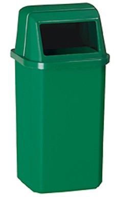 Rossignol Proximi wall mounted bin 23L made of anti-UV treated recycled polypropylene Rossignol 59718