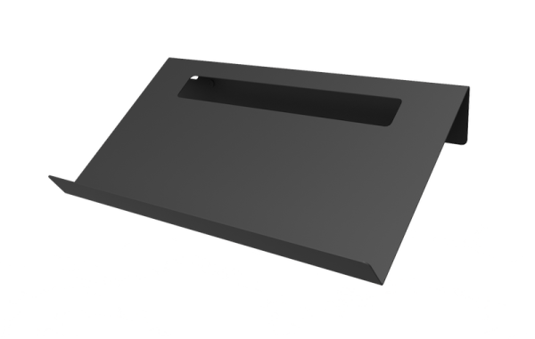 TORINO Schuhregal Schwarz Medium aus pulverbeschichtetem Stahl Produktbild Fink