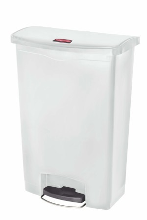 RUBBERMAID Slim Jim® Kunststoff-Tretabfallbehälter mit Pedal an der Breitseite 90 L Rubbermaid RU 1883552